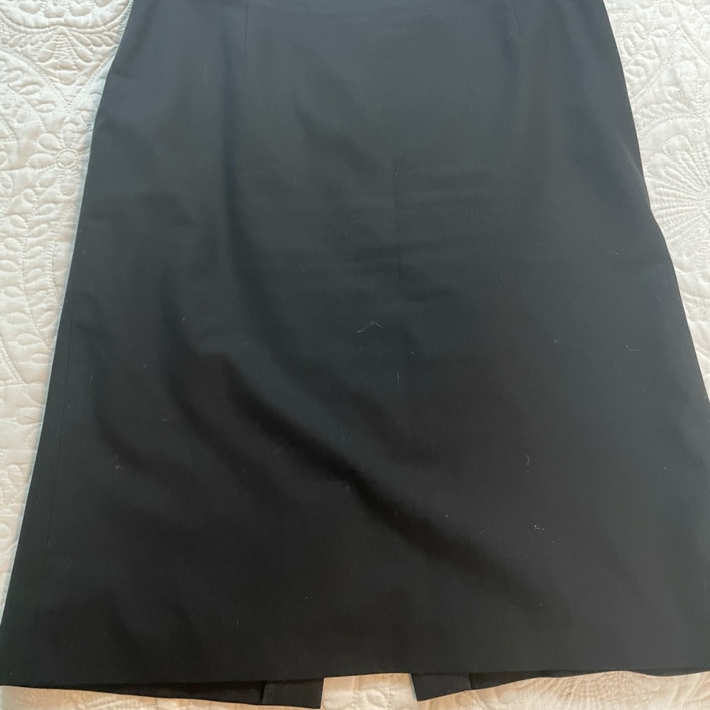 Black suit skirt